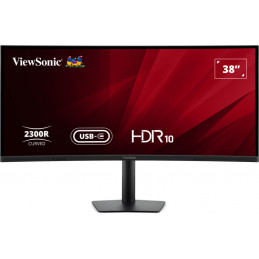 Viewsonic VA3820C tietokoneen litteä näyttö 96,5 cm (38") 3840 x 1600 pikseliä Wide Quad HD+ LED Musta