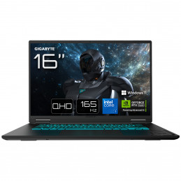 GIGABYTE GAMING A16 PRO DYHG5NECC4SH kannettava tietokone Intel Core 7 240H 40,6 cm (16") Quad HD+ 32 GB LPDDR5x-SDRAM 1 TB SSD