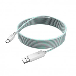 GameSir PJAC10-2 USB-kaapeli 3 m USB A USB C Syaani, Valkoinen