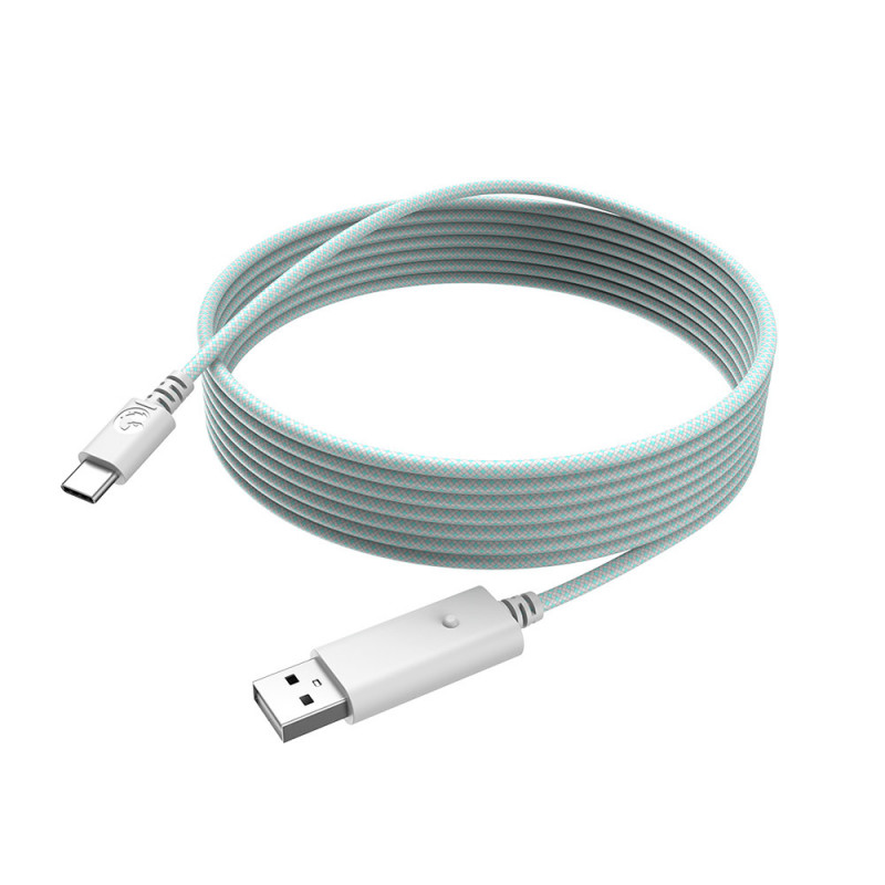 GameSir PJAC10-2 USB-kaapeli 3 m USB A USB C Syaani, Valkoinen