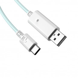 GameSir PJAC10-2 USB-kaapeli 3 m USB A USB C Syaani, Valkoinen