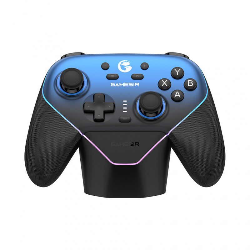 GameSir Super Nova Musta, Sininen Bluetooth RF USB Pad-ohjain Analoginen Digitaalinen Android, iOS, Xbox, PC