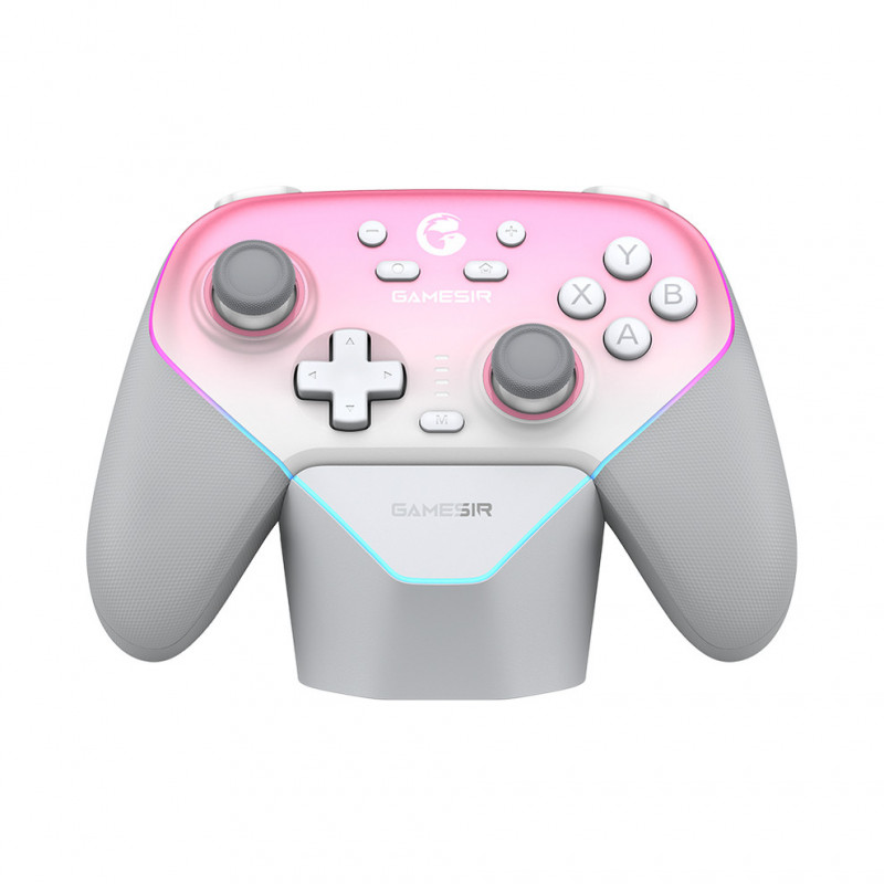 GameSir Super Nova Valkoinen, Vaaleanpunainen Bluetooth RF USB Pad-ohjain Analoginen Digitaalinen Android, iOS, Xbox, PC