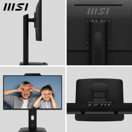 MSI Pro MP242PMGDE tietokoneen litteä näyttö 60,5 cm (23.8") 1920 x 1080 pikseliä Full HD LCD Musta
