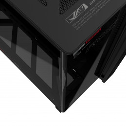 ASUS ROG CRONOX GR801 CURVE TG ARGB BLACK Midi Tower Musta
