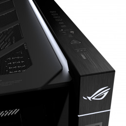 ASUS ROG CRONOX GR801 CURVE TG ARGB BLACK Midi Tower Musta