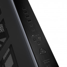 ASUS ROG CRONOX GR801 CURVE TG ARGB BLACK Midi Tower Musta
