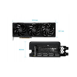 Palit GeForce RTX 5080 Infinity 3 OC NVIDIA 16 GB GDDR7