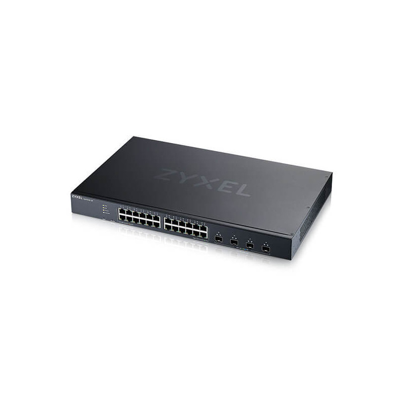 Zyxel XGS1935-28-EU0101F verkkokytkin Hallittu L2+ L3 Gigabit Ethernet (10 100 1000) 1U Musta