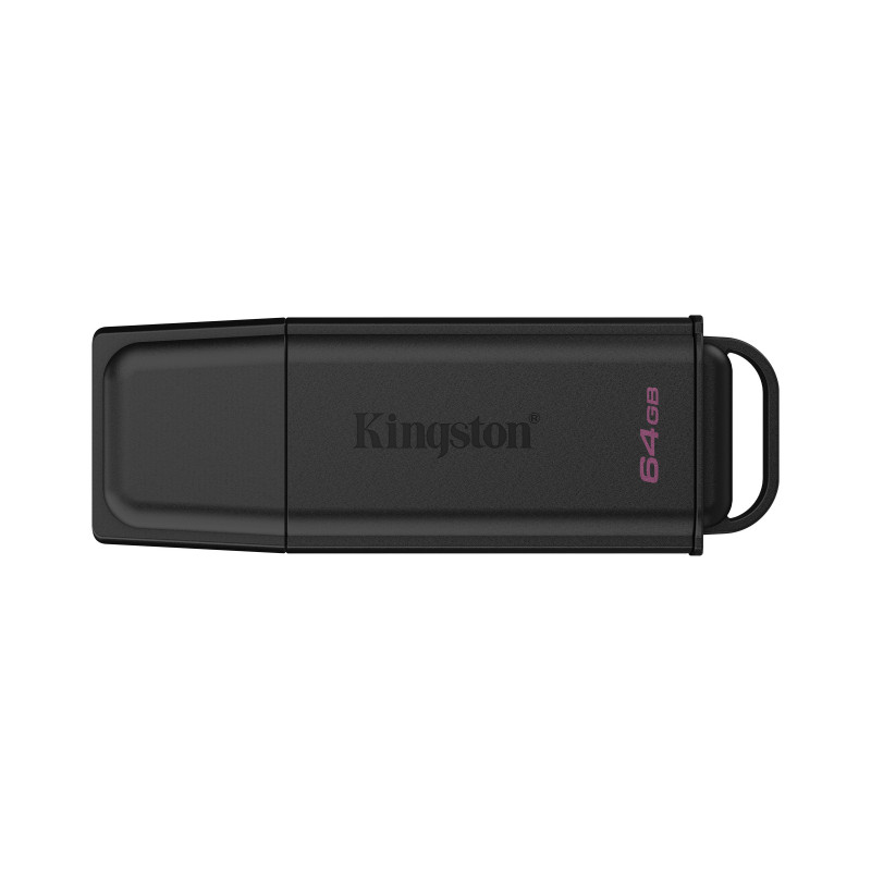 Kingston Technology DataTraveler 64 Gt n muistitikku, USB 3.2, Gen 1, Exodia, musta
