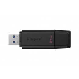 Kingston Technology DataTraveler 64 Gt n muistitikku, USB 3.2, Gen 1, Exodia, musta