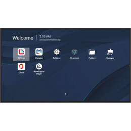 Viewsonic CDE5014-2C infonäyttö Digitaalinen litteä infotaulu 127 cm (50") LCD Wi-Fi 500 cd m² 4K Ultra HD Musta