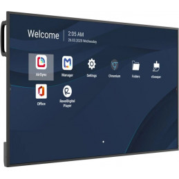 Viewsonic CDE5014-2C infonäyttö Digitaalinen litteä infotaulu 127 cm (50") LCD Wi-Fi 500 cd m² 4K Ultra HD Musta