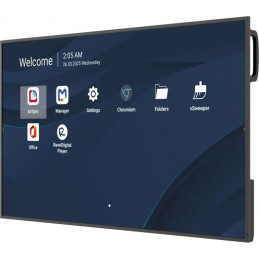 Viewsonic CDE5014-2C infonäyttö Digitaalinen litteä infotaulu 127 cm (50") LCD Wi-Fi 500 cd m² 4K Ultra HD Musta