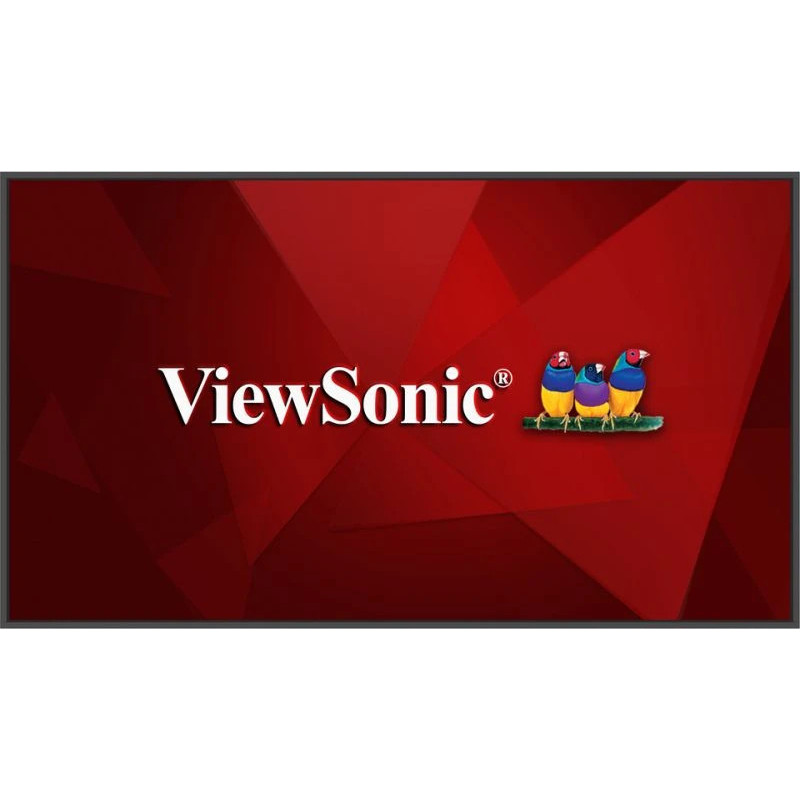 Viewsonic CDE86G3-1C infonäyttö Digitaalinen litteä infotaulu 2,18 m (86") LCD 500 cd m² 4K Ultra HD Musta 24 7