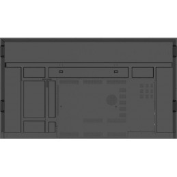 Viewsonic CDE86G3-1C infonäyttö Digitaalinen litteä infotaulu 2,18 m (86") LCD 500 cd m² 4K Ultra HD Musta 24 7