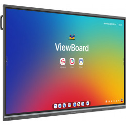 Viewsonic IFP8651-3C Interaktiivinen valkotaulu 2,18 m (86") 3840 x 2160 pikseliä Kosketusnäyttö Musta USB