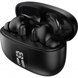 Verbatim TruSound Hybrid ANC & ENC Kuulokkeet Langaton In-ear Puhelut Musiikki Bluetooth Musta