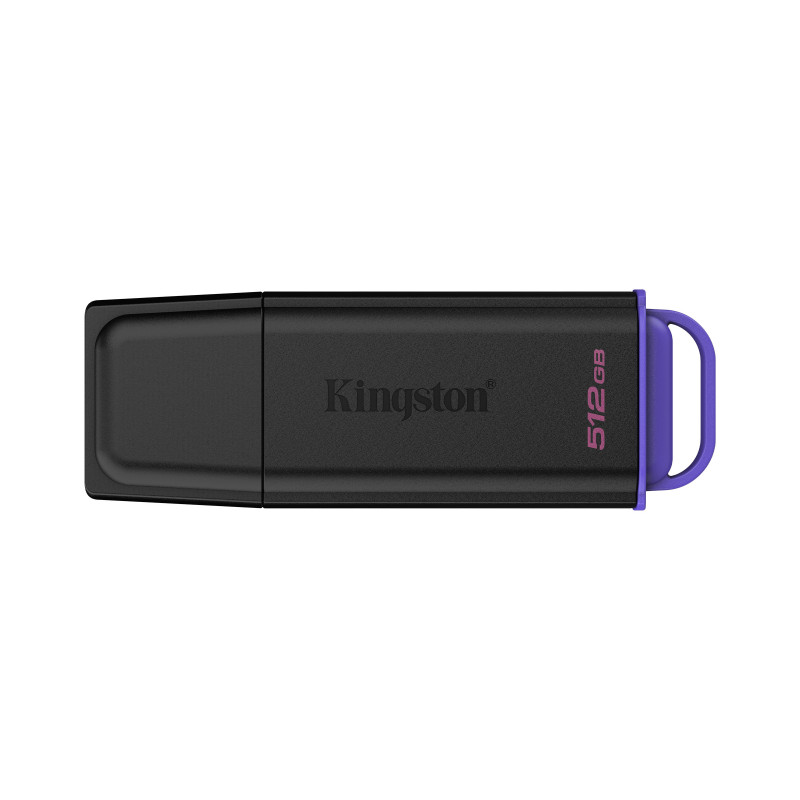 Kingston Technology DataTraveler 512 Gt n muistitikku, USB 3.2, Gen 1, Exodia, musta violetti