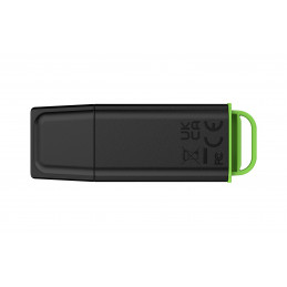 Kingston Technology DataTraveler 256 Gt n muistitikku, USB 3.2, Gen 1, Exodia, musta vihreä