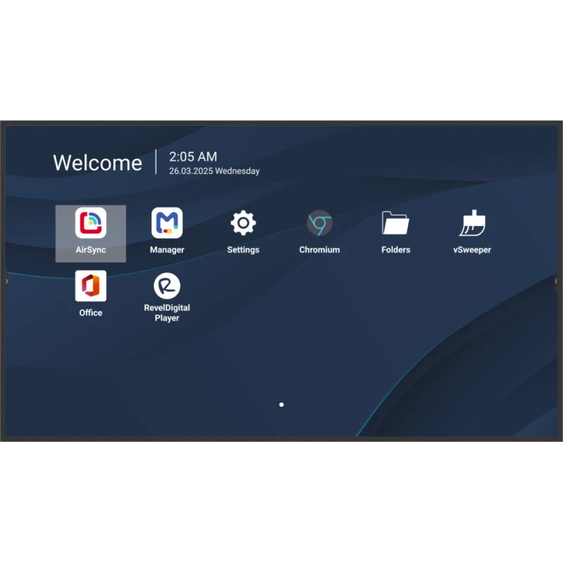 Viewsonic CDE8631-1C infonäyttö Digitaalinen litteä infotaulu 2,18 m (86") LCD Wi-Fi 500 cd m² 4K Ultra HD Musta