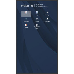 Viewsonic CDE7531-1C infonäyttö Digitaalinen litteä infotaulu 190,5 cm (75") LCD Wi-Fi 500 cd m² 4K Ultra HD Musta