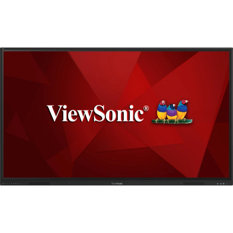 Viewsonic IFP86G1 Interaktiivinen valkotaulu 2,18 m (86") 3840 x 2160 pikseliä Kosketusnäyttö Musta HDMI