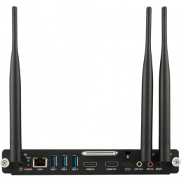 Viewsonic VPC-A31-O1 tietokone työasema 8 GB DDR4-SDRAM 128 GB SSD Slot-in PC Mini PC Musta