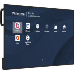Viewsonic CDE4331-1C infonäyttö Digitaalinen litteä infotaulu 109,2 cm (43") LCD Wi-Fi 500 cd m² 4K Ultra HD Musta