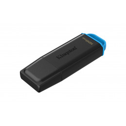 Kingston Technology DataTraveler 128 Gt n muistitikku, USB 3.2, Gen 1, Exodia, musta sininen