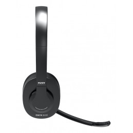 Port Designs 912002 kuulokkeet ja kuulokemikrofoni Langaton Pääpanta Toimisto puhelukeskus Bluetooth Musta