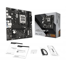 Asrock A620AM-P AMD A620A Pistoke AM5 mikro ATX