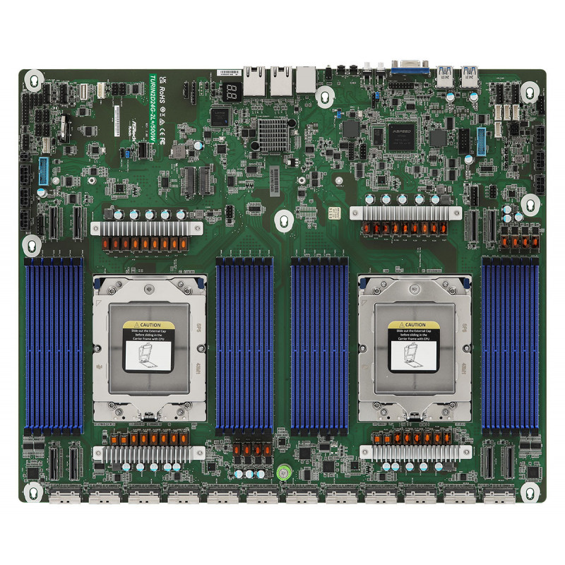 Asrock TURIN2D24G-2L+ 500W emolevy AMD SoC Socket SP5
