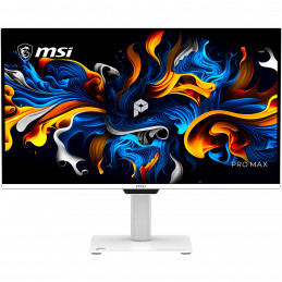 MSI Pro MAX 271UPXW12G tietokoneen litteä näyttö 67,3 cm (26.5") 3840 x 2160 pikseliä UltraWide Full HD QD-OLED Valkoinen