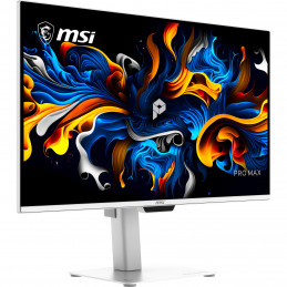 MSI Pro MAX 271UPXW12G tietokoneen litteä näyttö 67,3 cm (26.5") 3840 x 2160 pikseliä UltraWide Full HD QD-OLED Valkoinen