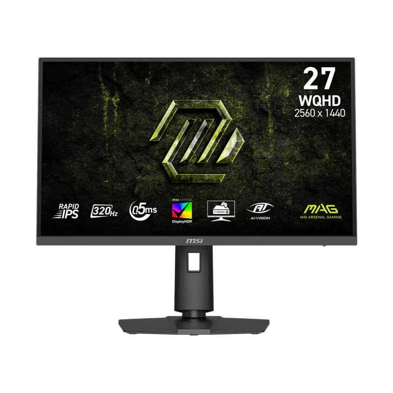 MSI MAG 274QPFDE X32 tietokoneen litteä näyttö 68,6 cm (27") 2560 x 1440 pikseliä Wide Quad HD LED Musta