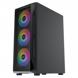 Xigmatek 81187 tietokonekotelo Midi Tower Musta