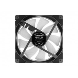 Xilence XF083 Tietokoneen jäähdytysjärjestelmä Tietokonekotelo Tuuletin 12 cm Musta 1 kpl