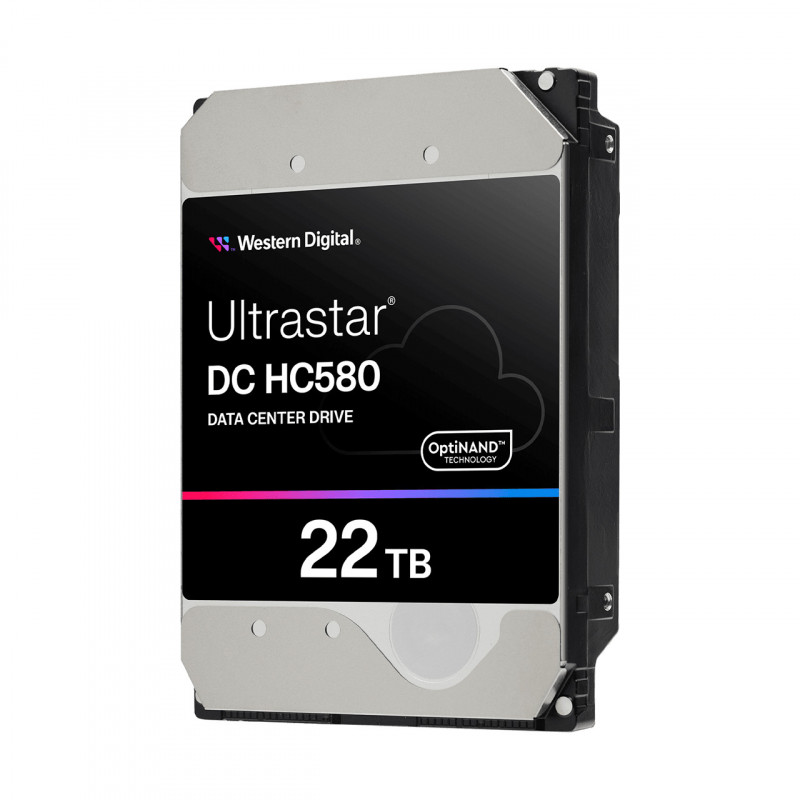 Western Digital Ultrastar DC HC580 sisäinen kiintolevy 22 TB 7200 RPM 512 MB 3.5" SAS