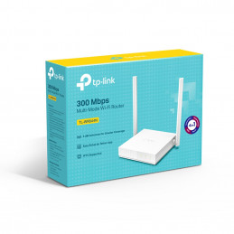 TP-Link TL-WR844N langaton reititin Nopea Ethernet Yksi kaista (2,4 GHz) Valkoinen