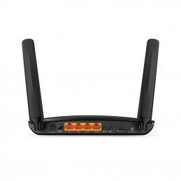 TP-Link TL-MR6400 langaton reititin Nopea Ethernet Yksi kaista (2,4 GHz) 4G Musta