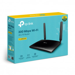 TP-Link TL-MR6400 langaton reititin Nopea Ethernet Yksi kaista (2,4 GHz) 4G Musta