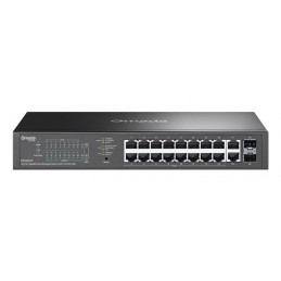 OMADA ES220GP verkkokytkin Hallittu Gigabit Ethernet (10 100 1000) Power over Ethernet -tuki Musta