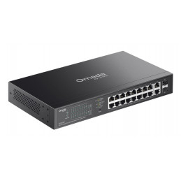 OMADA ES220GP verkkokytkin Hallittu Gigabit Ethernet (10 100 1000) Power over Ethernet -tuki Musta