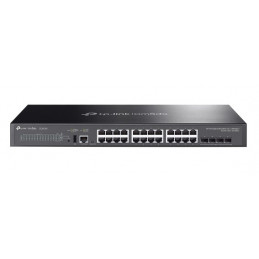 TP-Link Omada SG5428X verkkokytkin Hallittu L3 Gigabit Ethernet (10 100 1000) Musta
