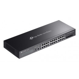 TP-Link Omada SG5428X verkkokytkin Hallittu L3 Gigabit Ethernet (10 100 1000) Musta