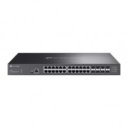 TP-Link Omada SX3832 verkkokytkin Hallittu L2 L2+ 10G Ethernet (100 1000 10000) 1U Musta