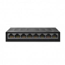 TP-Link LS1008G verkkokytkin Hallitsematon Gigabit Ethernet (10 100 1000) Musta