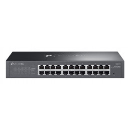 TP-Link Omada ES224G verkkokytkin Hallittu L2 Gigabit Ethernet (10 100 1000) Musta