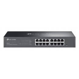 TP-Link Omada ES216G verkkokytkin Hallittu L2 Gigabit Ethernet (10 100 1000) Musta